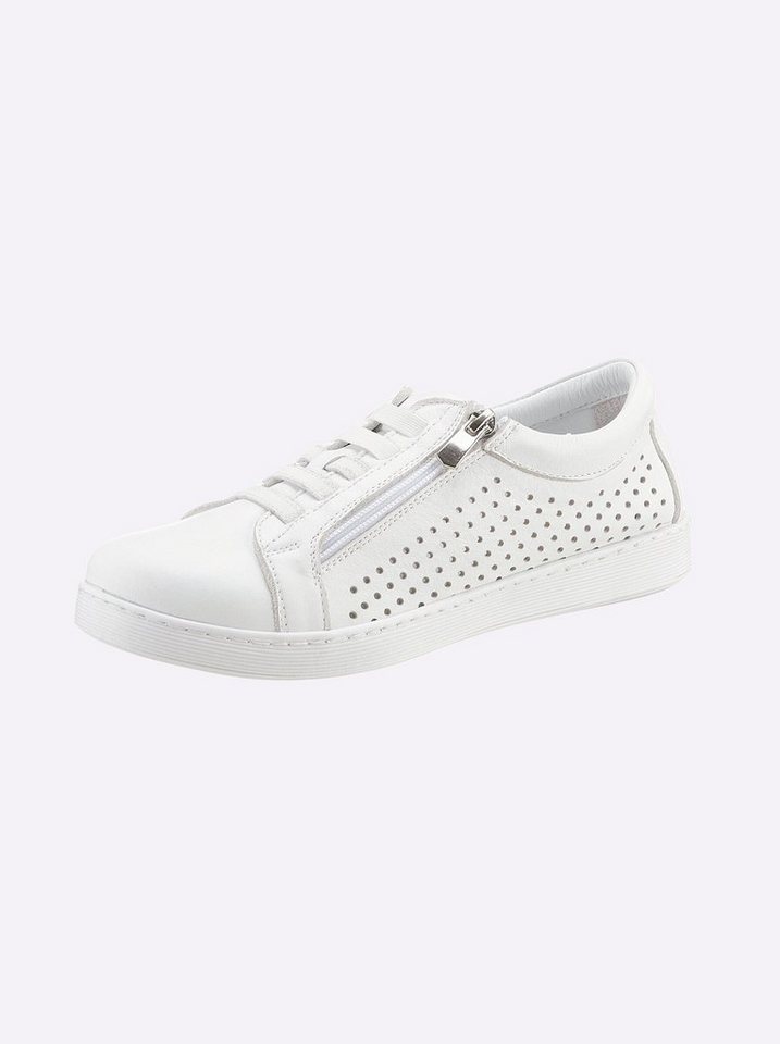 Andrea Conti Sneaker Sneaker Wechselfußbett (weiß)
