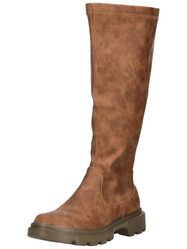 Andrea Conti Stiefel Lederimitat Stiefel