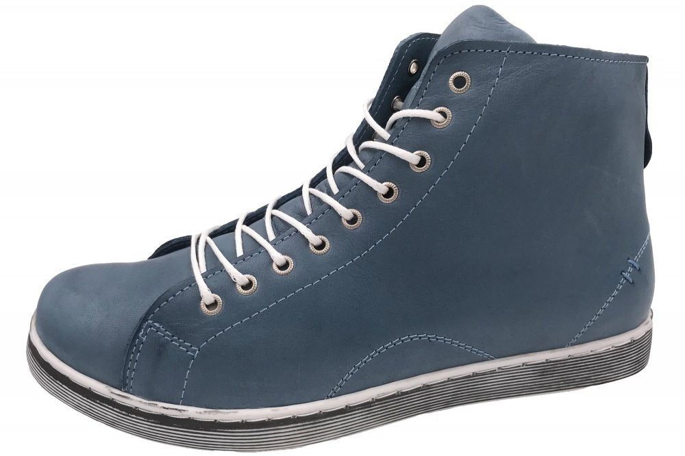 Andrea Conti Stiefelette (blau)
