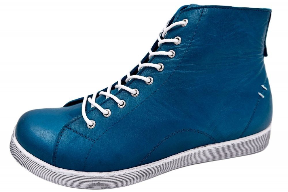 Andrea Conti Stiefelette (blau)