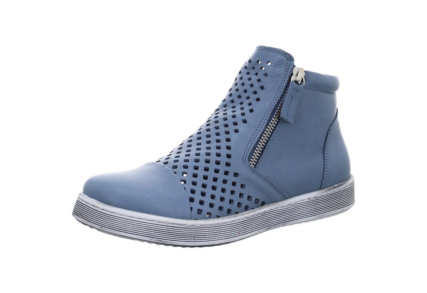 Andrea Conti Stiefelette (blau)