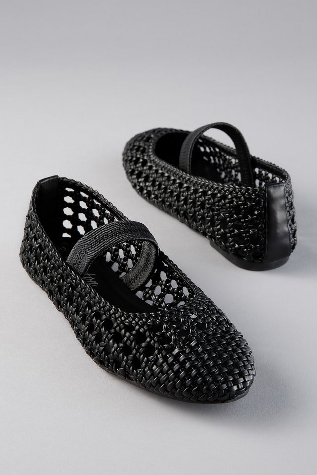 Aniston SHOES Ballerina Sommerschuh in Flechtoptik - NEUE KOLLEKTION