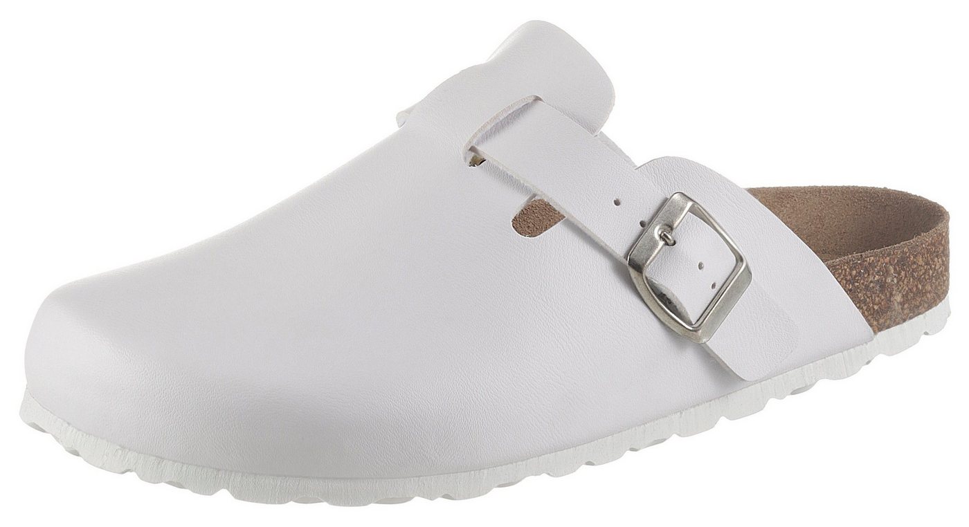 Aniston SHOES Clog Gartenschuh, Berufsschuh, Hausschuh in klassischer Form (weiß)