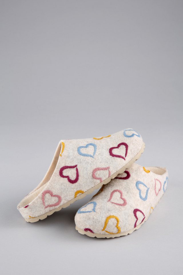 Aniston SHOES Clog Homeslipper, Hausschuh in Bequemweite G (weit)