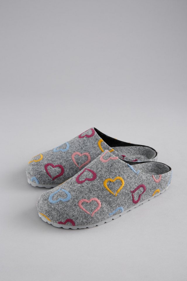 Aniston SHOES Clog Homeslipper, Hausschuh in Bequemweite G (weit)