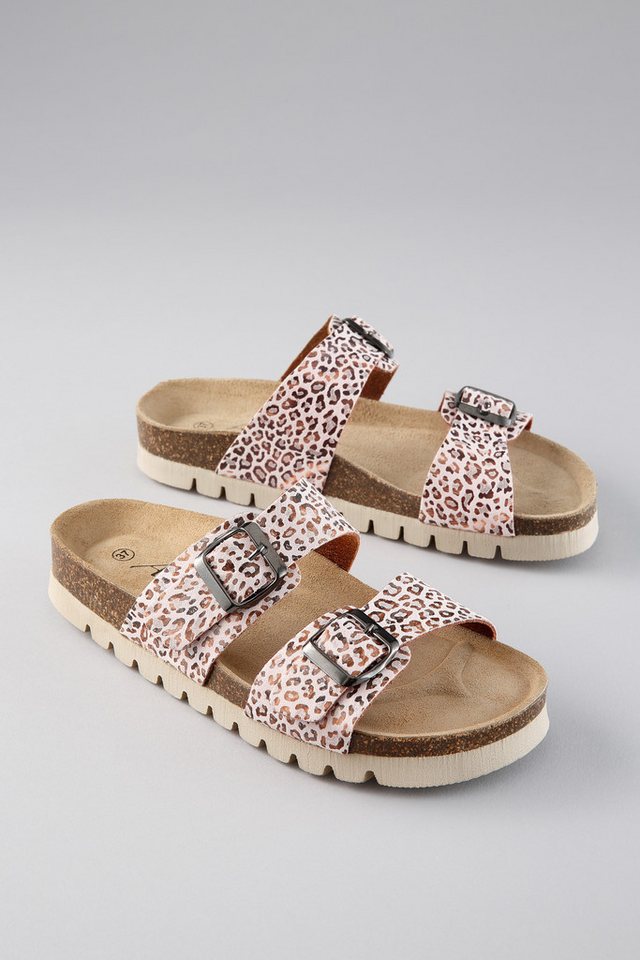 Aniston SHOES Pantolette Hausschuh, Sommerschuh, Strandschuh - NEUE KOLLEKTION (rosa)