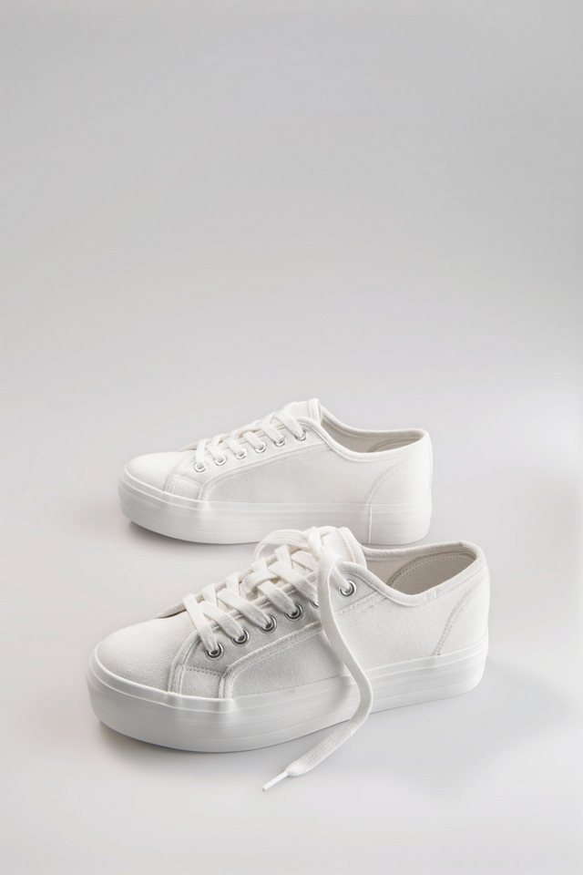 Aniston SHOES Plateausneaker, Freízeitschuh, Basic-Sneaker, Schnürschuh - NEUE KOLLEKTION