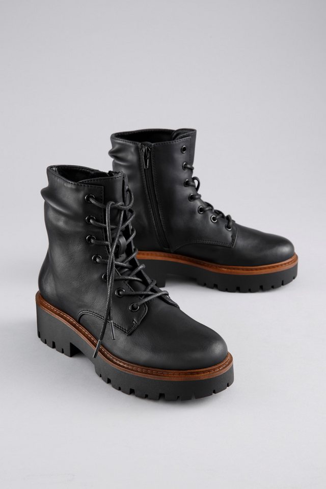 Aniston SHOES Schnürboots, Stiefelette, Schnürboots, Blockabsatz - NEUE KOLLEKTION