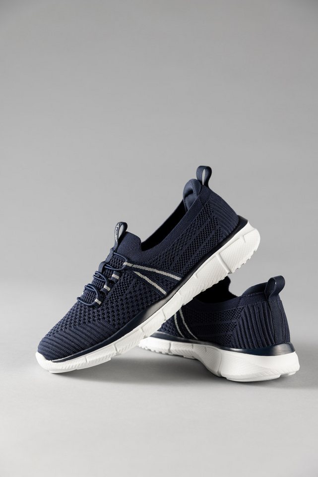 Aniston SHOES Slip-On Sneaker, Freizeitschuh, Halbschuh, Schnürschuh - NEUE KOLLEKTION (blau)