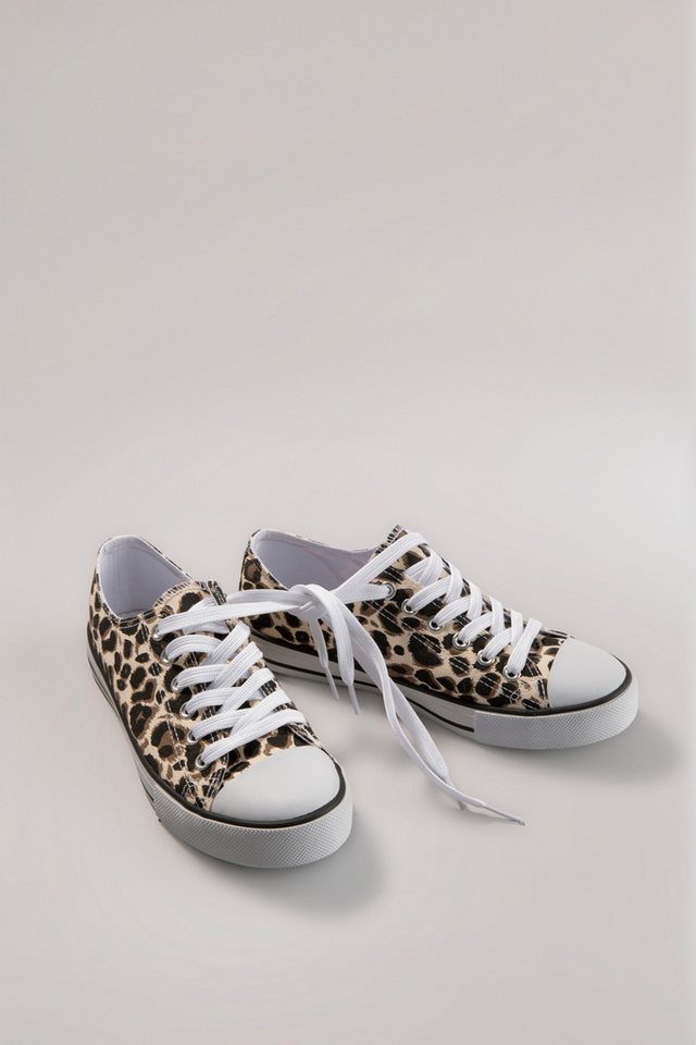 Aniston SHOES Sneaker, Freizeitschuh, Schnürschuh - NEUE KOLLEKTION (beige)