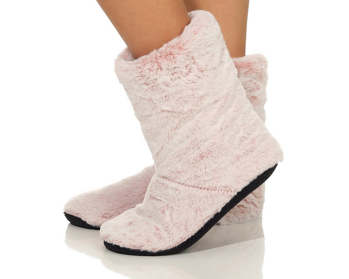Antonio Damen Hausschuhe 499 35-38 Rosa Hüttenschuhe