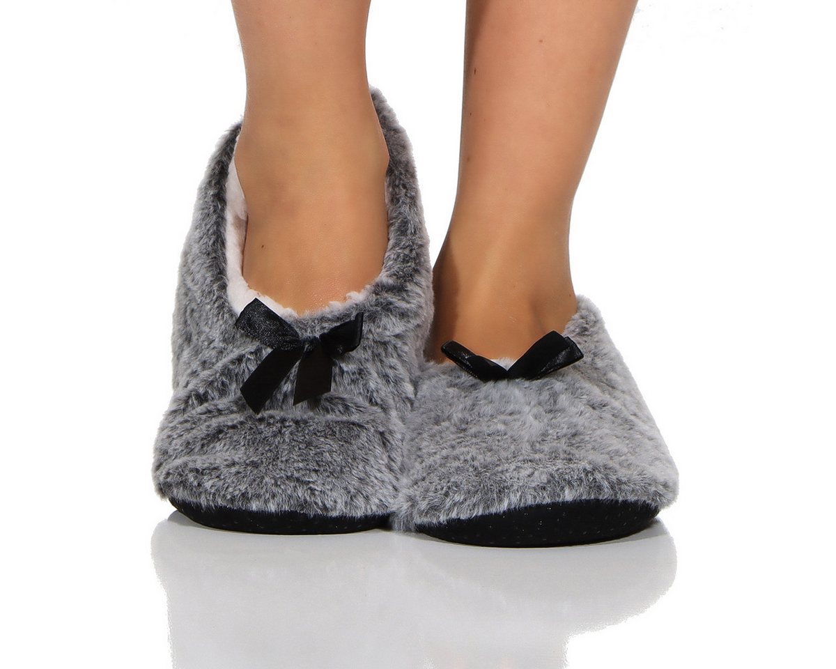 Antonio Teddyfell Hausschuh