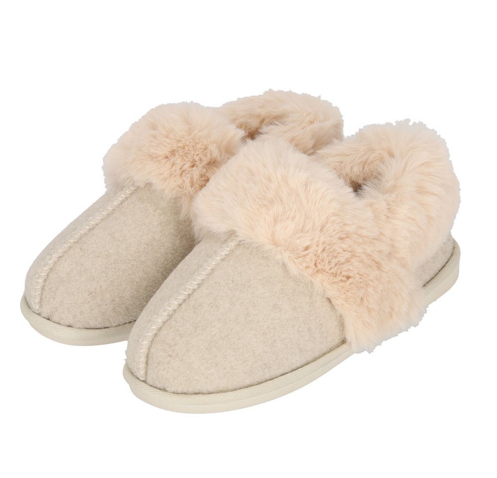 Apollo Hausschuh (2-tlg) mit strapazierfähiger Gummisohle