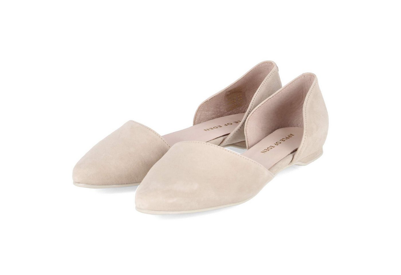 Apple of Eden BLONDIE 32 sahara Damen Rauleder beige Ballerina