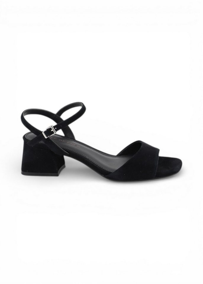 Apple of Eden FLORE Riemchensandalette (2-tlg) mit Blockabsatz und stabilem, elegantem Design (schwarz)