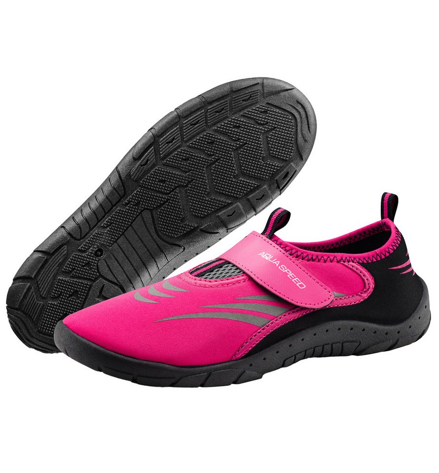 Aqua Speed Badeschuhe Damen Gr. 40 – ideal für Strand, Dusche & Camping Wasserschuh (Bequeme Aquaschuhe mit Schutz – ideal für Garten & See) Weiches Obermaterial – Sitzt sicher ohne Einschneiden oder Druck