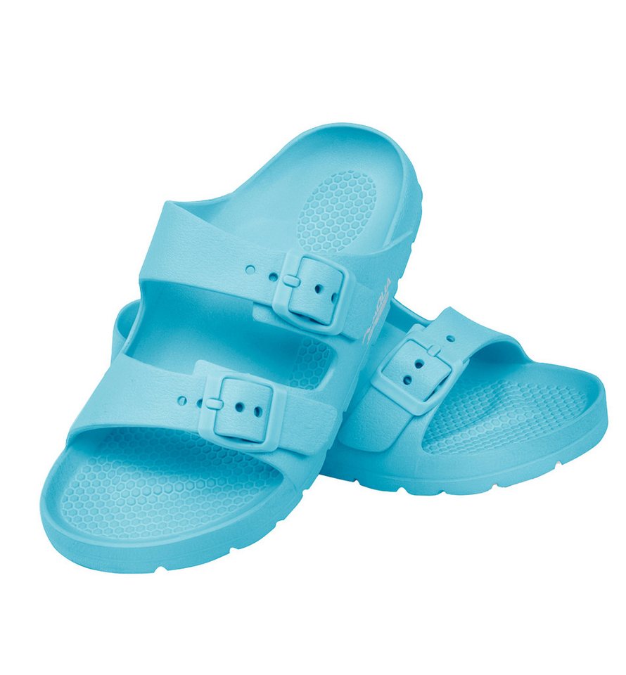 Aqua Speed Verstellbare Kinder-Badelatschen Gr. 28 + Mikrofaserhandtuch Badesandale (Verstellbare Badesandalen für Kinder – perfekt für Strandtage) Verstellbar & rutschfest – Kinder Badesandalen mit Komfortfußbett