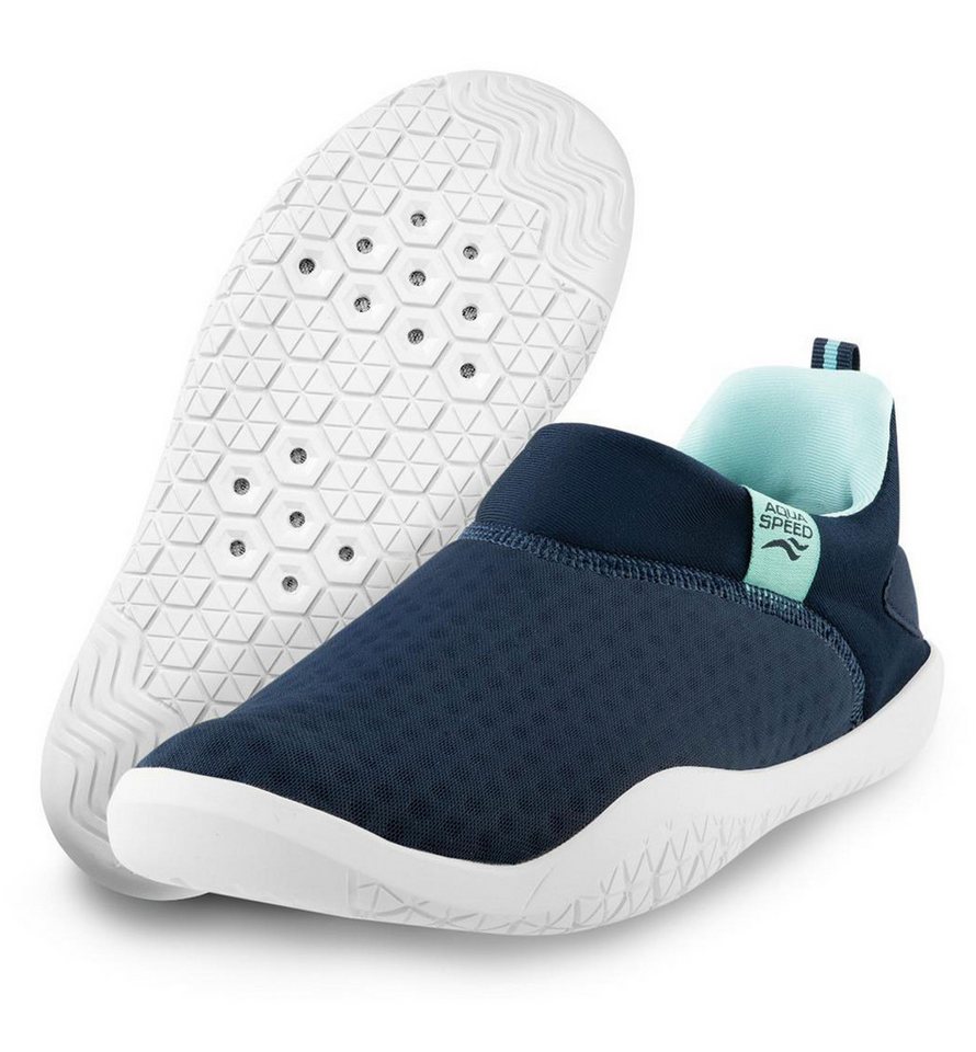 Aqua Speed Lagarto Aquaschuhe Gr. 41 – Rutschfest & stylisch im Set Wasserschuh (Modische Badeschuhe für Damen – Komfort trifft Funktion) Damen Wasserschuhe mit Mikrofaserhandtuch – Vielseitig & leicht