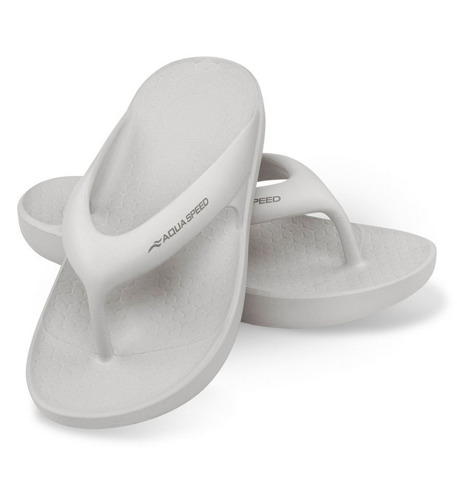 Aqua Speed Malaga Zehentrenner 41 ergonomisch & wasserfest für Alltag Zehentrenner (Strapazierfähige Qualität – leicht, flexibel & wasserfest im Alltag) Stabile Außensohle – wasserfest langlebig für tägliche Aktivitäten