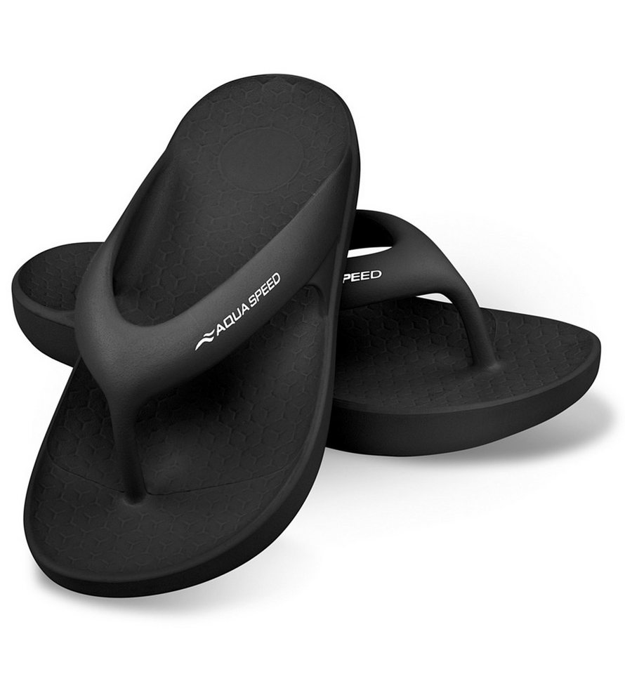 Aqua Speed Malaga Zehentrenner 38 schnelltrocknend, ideal für Urlaub Zehentrenner (Flexibles Fußbett – schnelltrocknend für Strandurlaub & Erholung) Flexibles Design – bequem, schnelltrocknend ideal für Strand