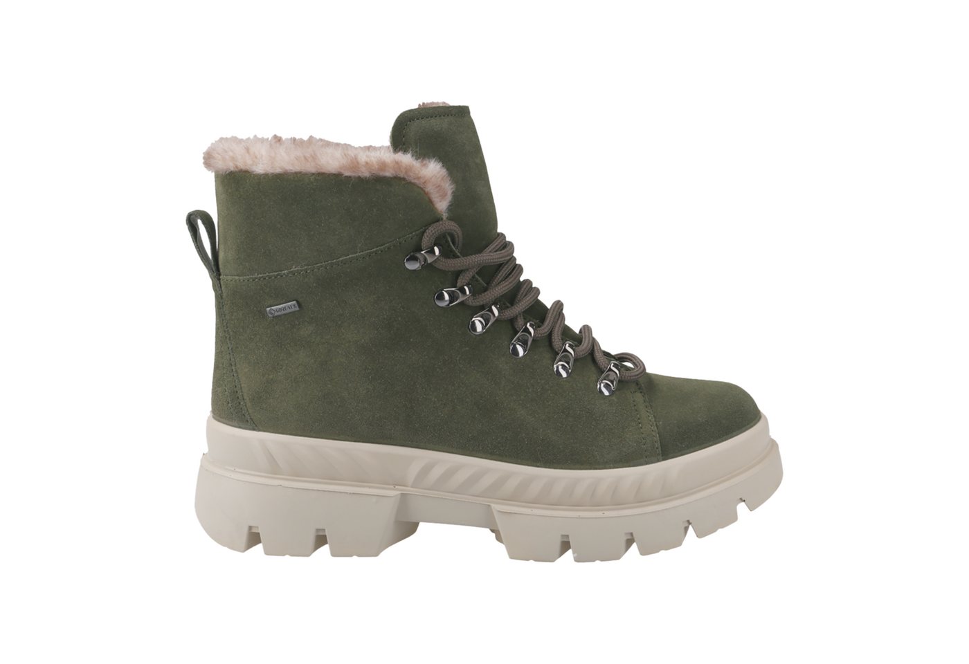 Ara 14108-06 FOREST MOOD, Warmfutter, Boots, Grün / Forest, Damen Stiefel