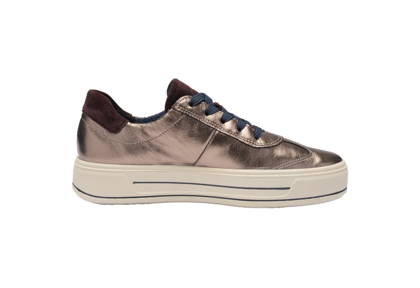 Ara 23012-05 Canberra 3.0, Sneaker, Beige, metallik, Damen Sneaker