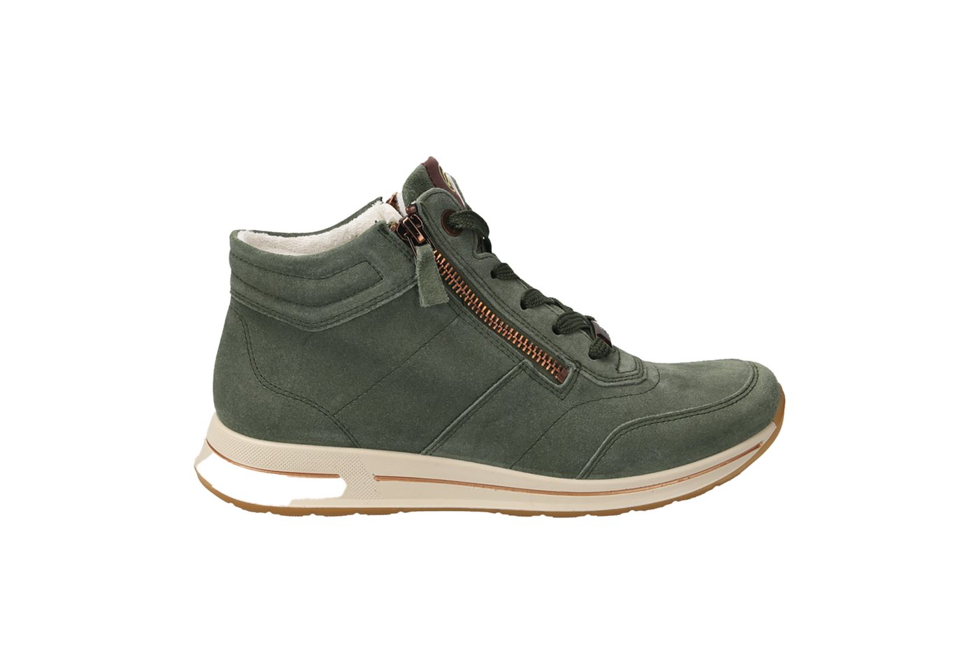 Ara 24808-18 OSAKA 2.0, Sneaker, Grün, Damen Sneaker