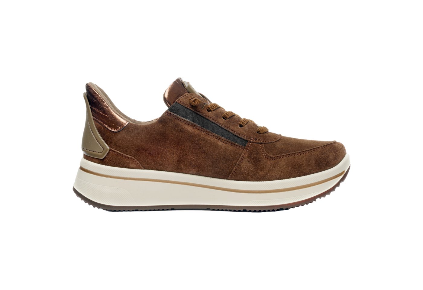 Ara 27554-03 SAPPORO 3.0, Sneaker, Mocca / Braun, Damen Sneaker