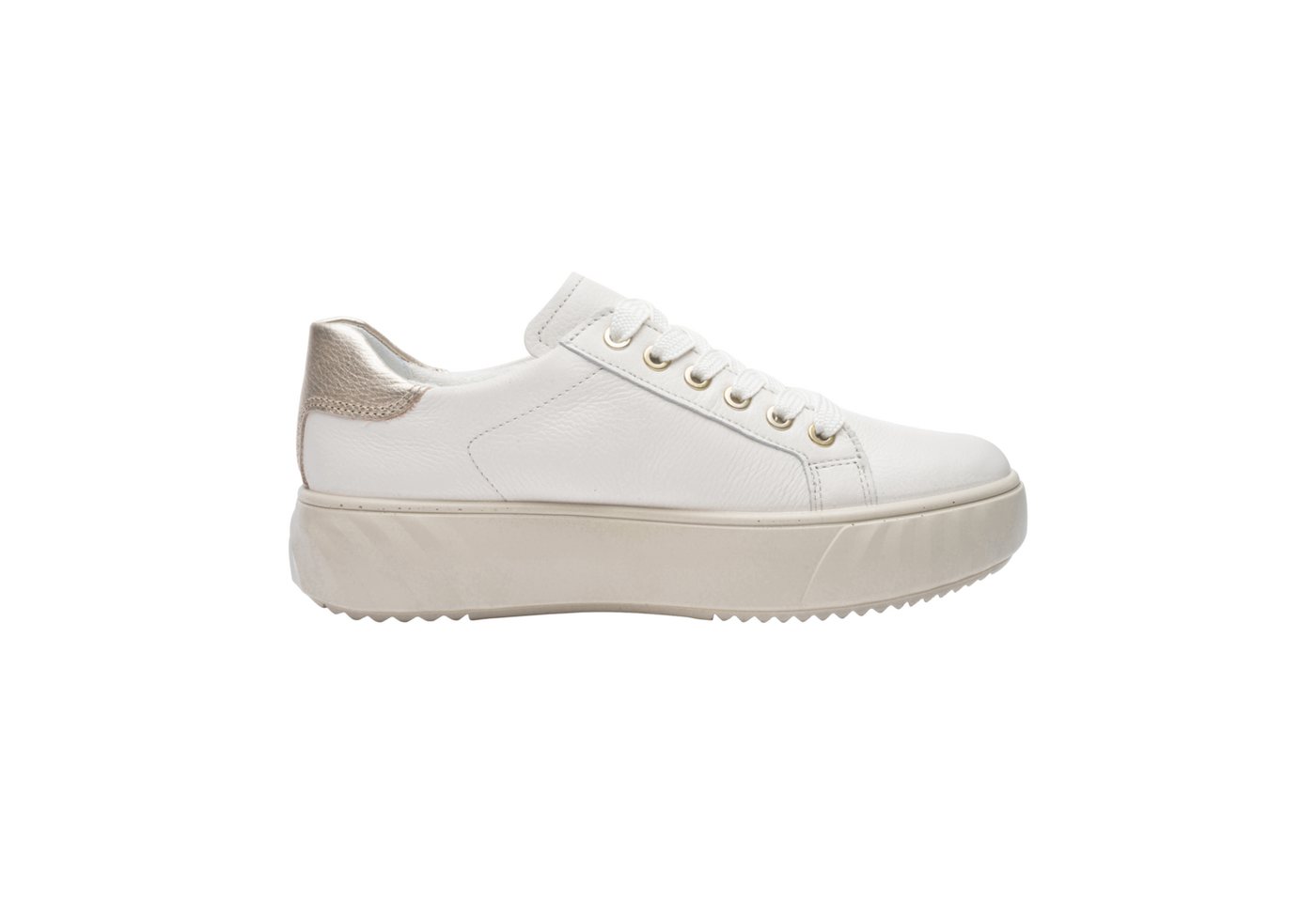 Ara 46523-17 MONACO, Sneaker, Weiß (Creme), Damen Sneaker