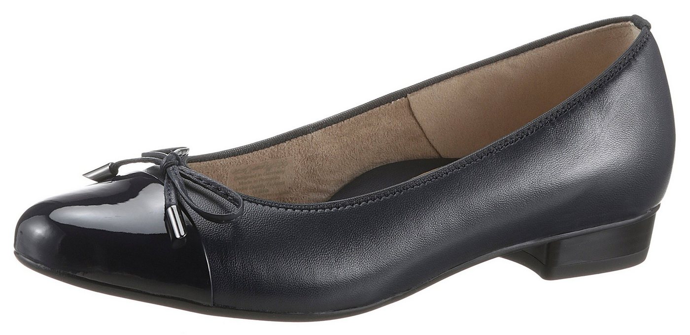 Ara BARI Pumps mit Lackspitze (blau)