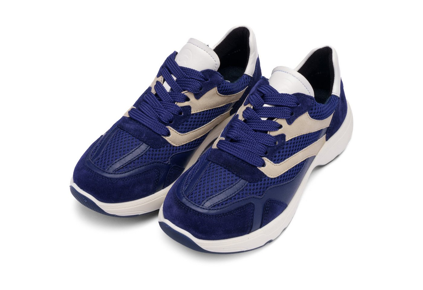 Ara BOSTON Keilsneaker, Freizeitschuh, Halbschuh, Schnürer mit Logoprägung, Weite H