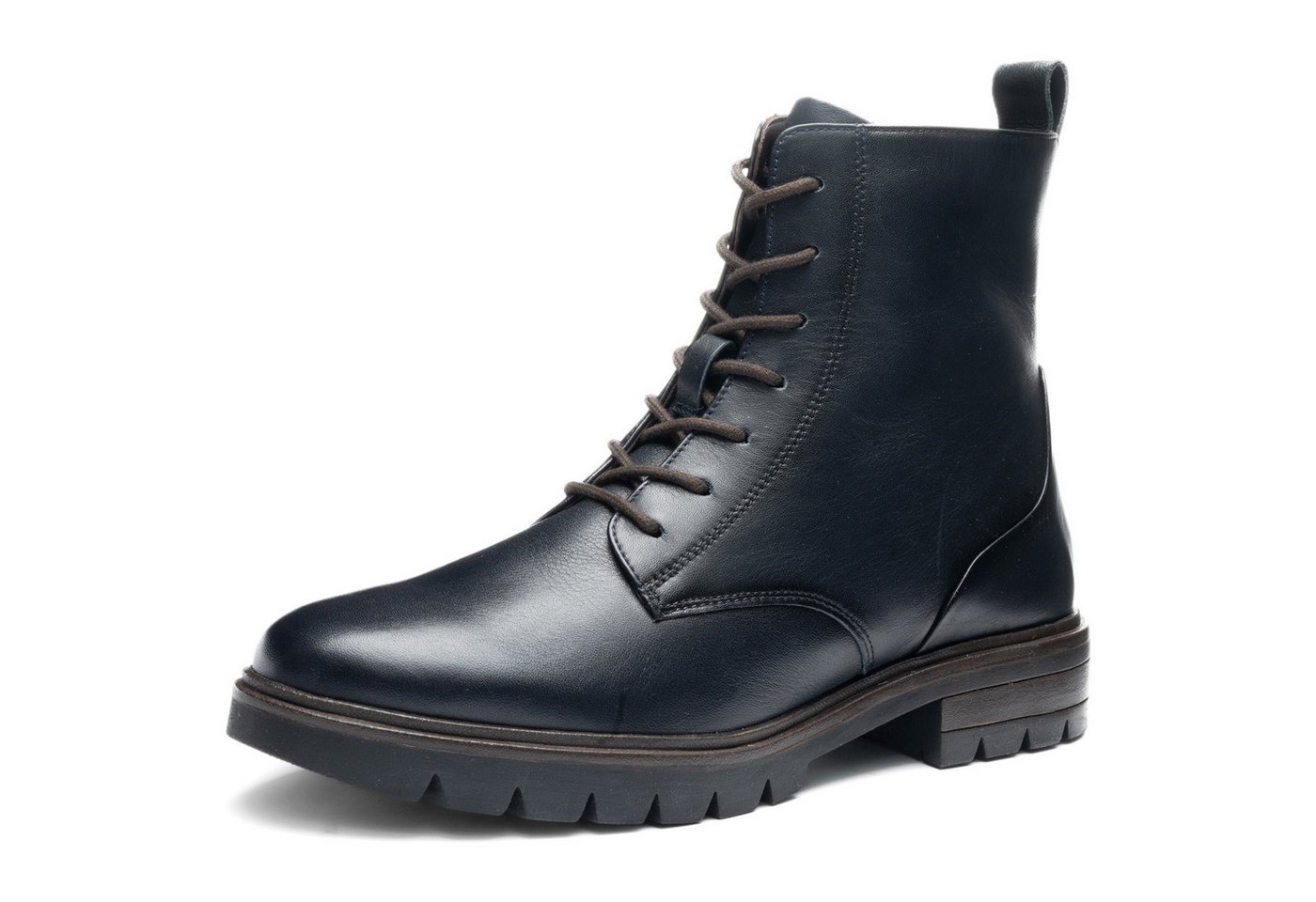 Ara CAMBRIDGE Schnürstiefelette Business Stiefel in Bequemweite G (weit) (blau)