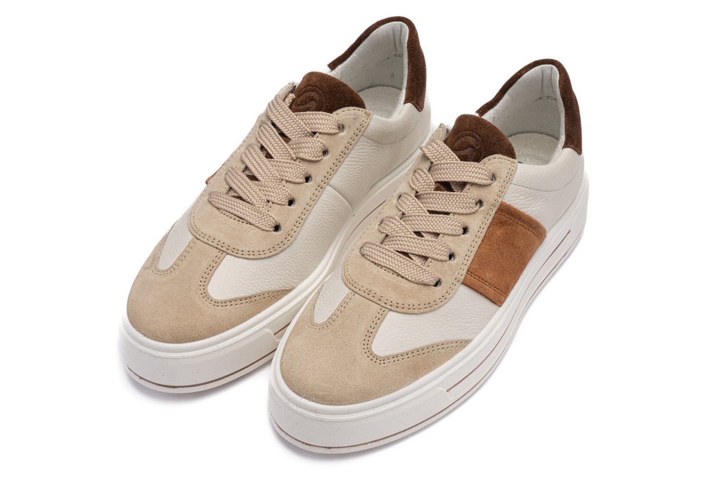 Ara CANBERRA 3.0 Plateausneaker Freizeitschuh, Halbschuh, Schnürschuh, in Komfortweite H (sehr weit)