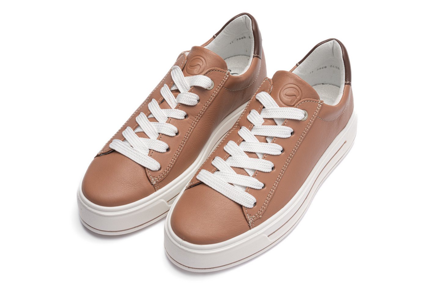 Ara CANBERRA Plateausneaker, Freizeitschuh, Halbschuh, Schnürschuh in Komfortweite G (weit) (braun)
