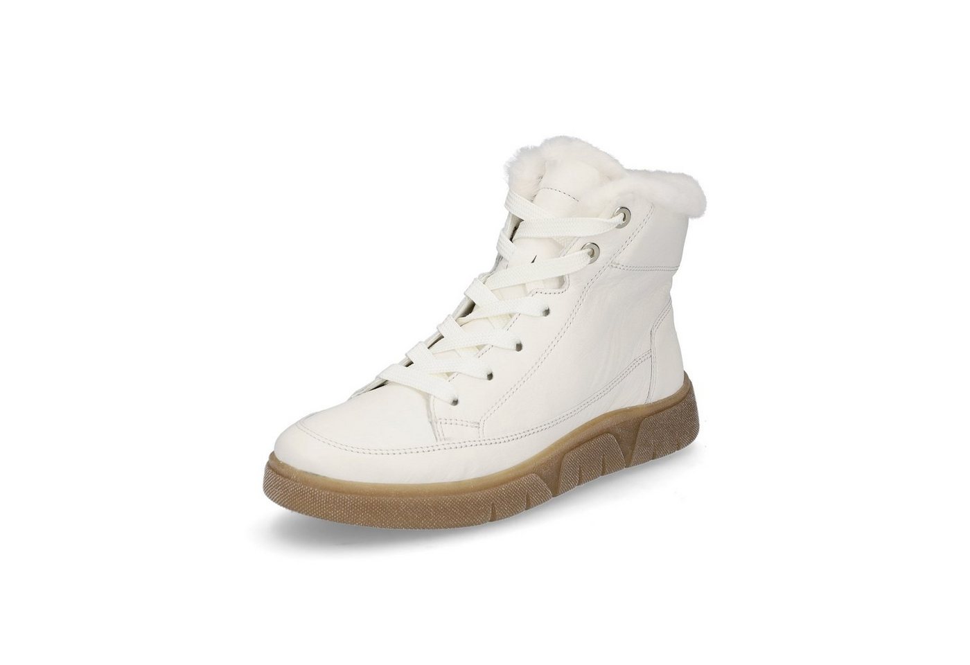 Ara Damen High-Top Sneaker creme weiß Sneaker