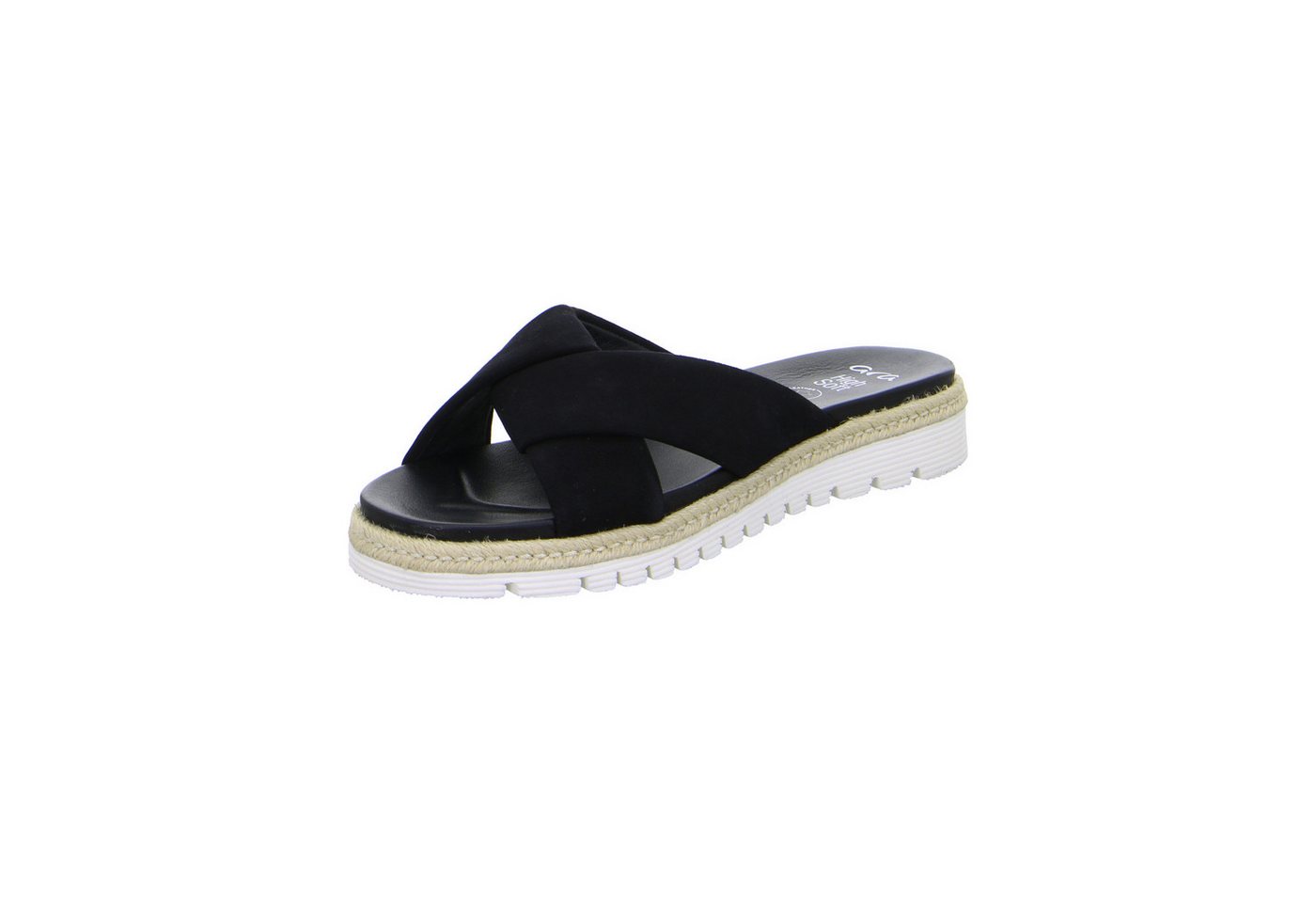 Ara Damen Pantolette Jamaika Pantolette (schwarz)