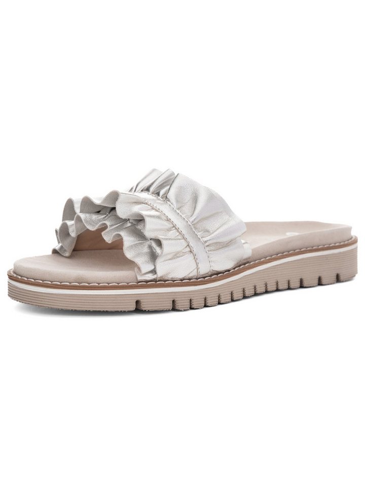 Ara Damen Pantolette Kent-Sport Pantolette (platin11)