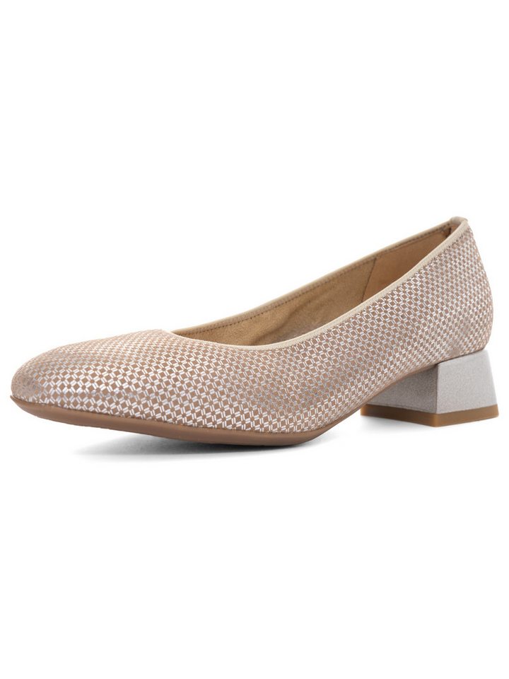 Ara Damen Pumps Graz Pumps (beige/silber)