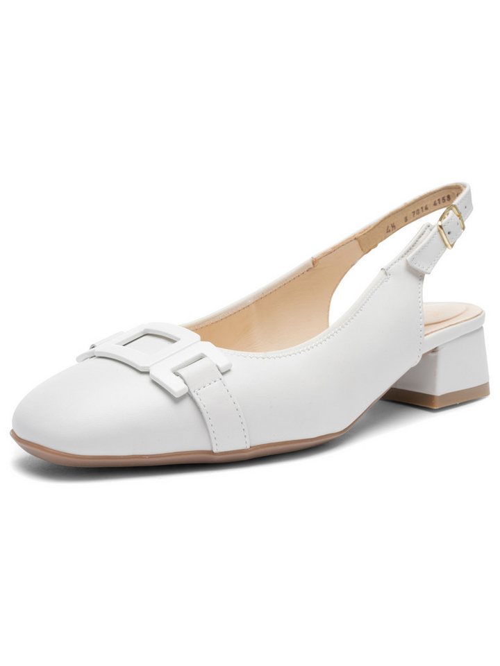 Ara Damen Pumps Graz Slingpumps (weiß)