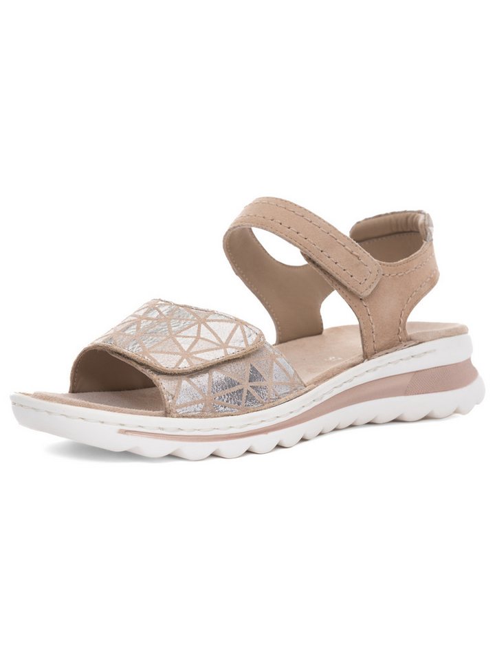 Ara Damen Sandale Tampa Sandale (beige/silber)