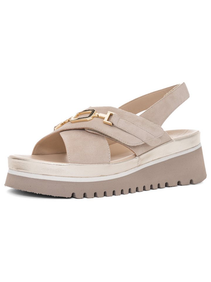 Ara Damen Sandale Tibet Keilsandalette
