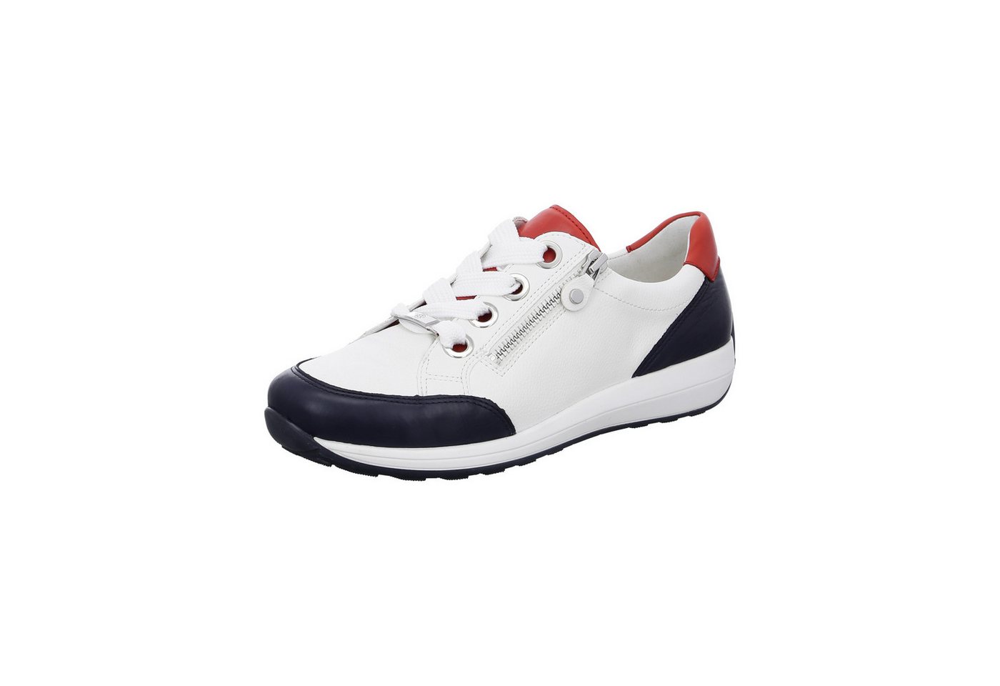 Ara Damen Schnürer Osaka Sneaker (blau/weiß)