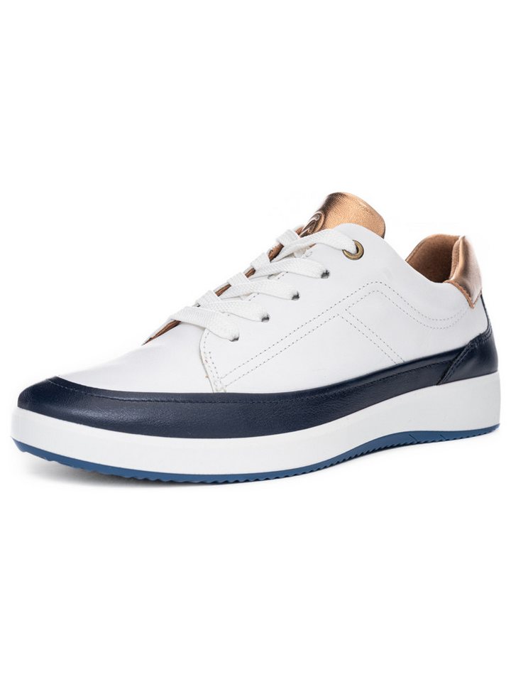 Ara Damen Schnürer Roma Sneaker (blau/weiß)