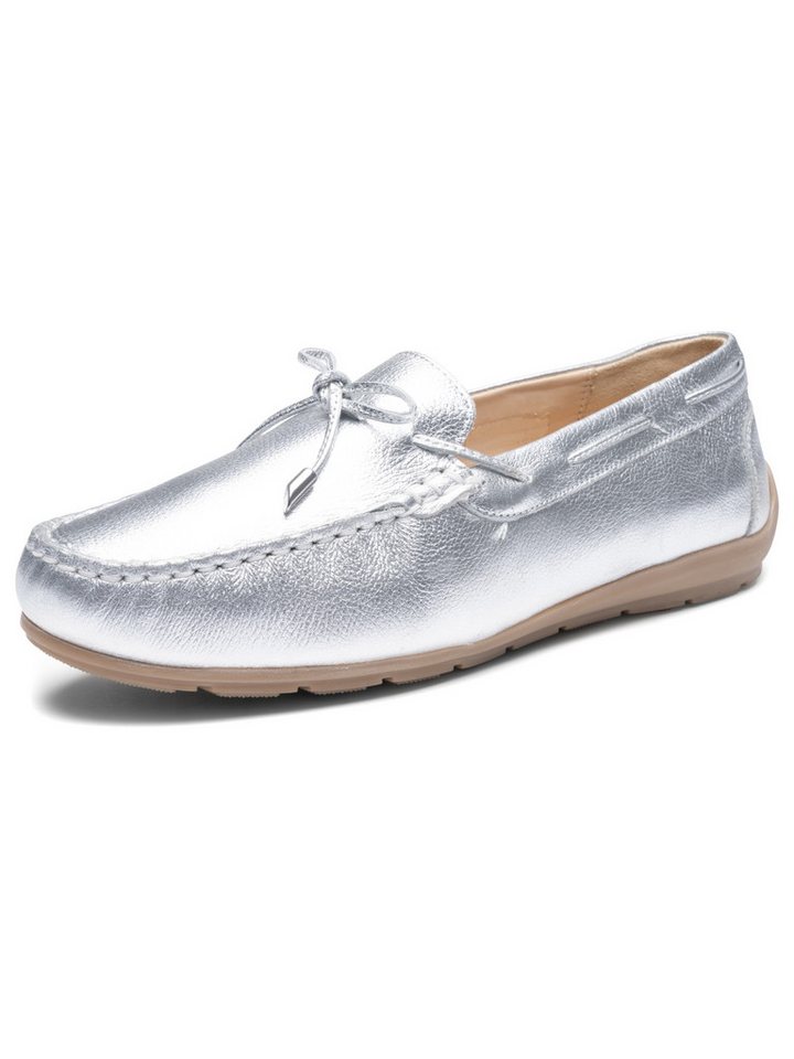 Ara Damen Slipper Alabama Slipper (silber)