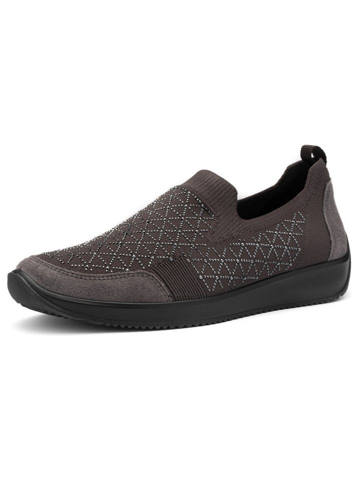 Ara Damen Slipper Lissabon Slipper (grau)