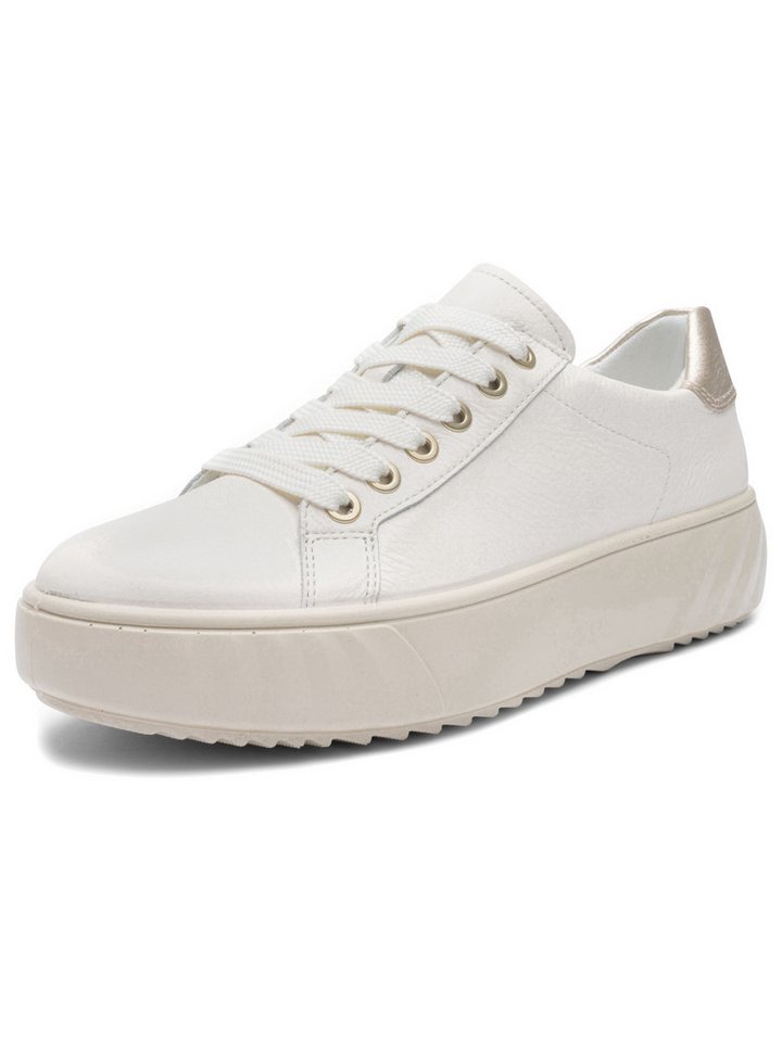 Ara Damen Sneaker Monaco Sneaker (cream/platin17)