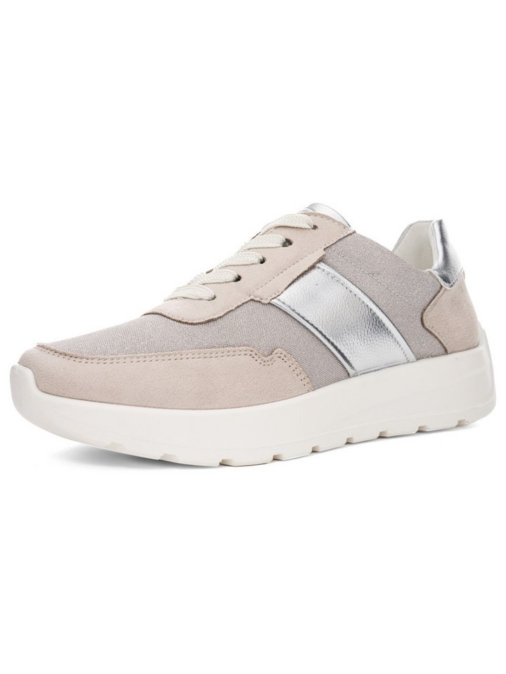 Ara Damen Sneaker New York Sneaker (braun/silber)