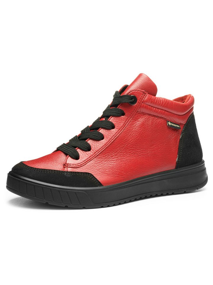 Ara Damen Sneaker Rom Sneaker (rot/schwarz)