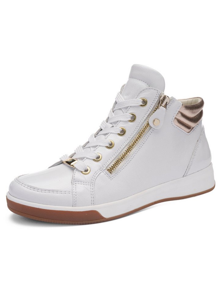 Ara Damen Sneaker Rom Sneaker (weiß/beige)