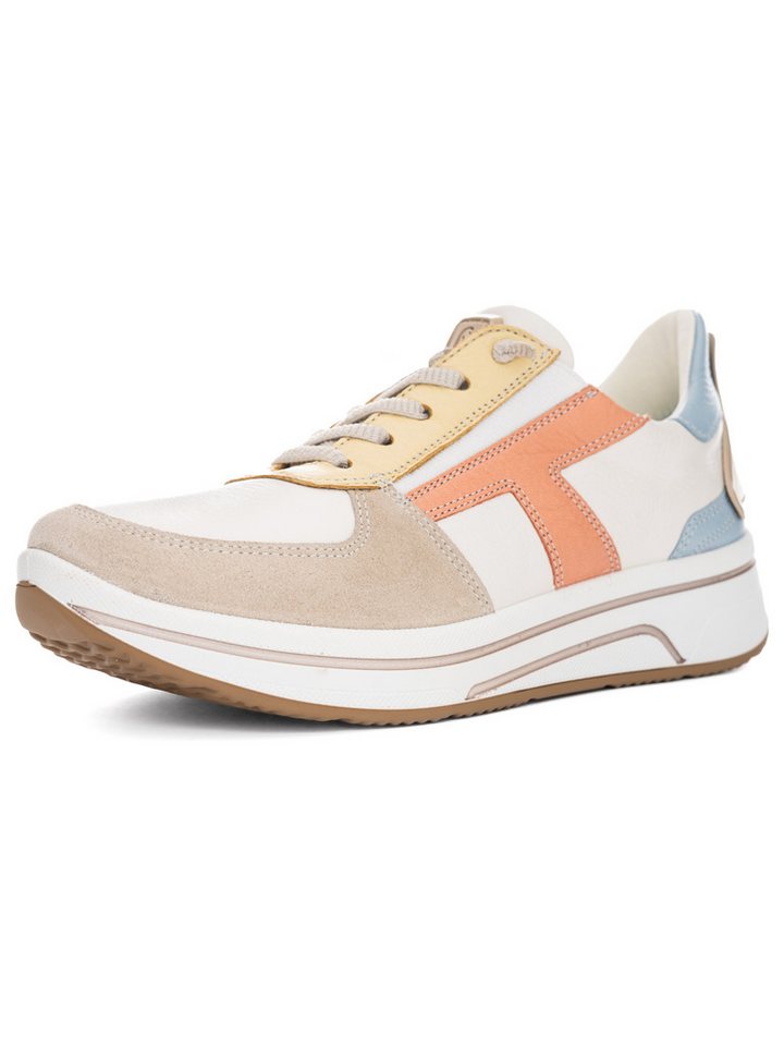 Ara Damen Sneaker Sapporo Sneaker (shell,cream,vanille,peach,aqua08)
